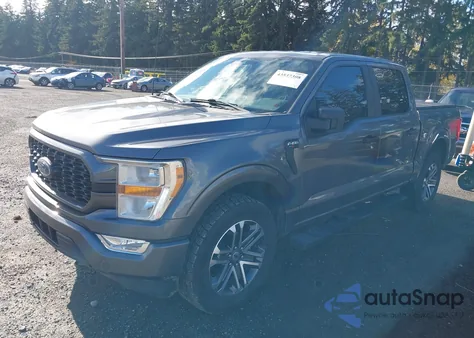 2021 Ford F-150 Xl из США, поврежденный, VIN 1FTEW1EP0MKF09743